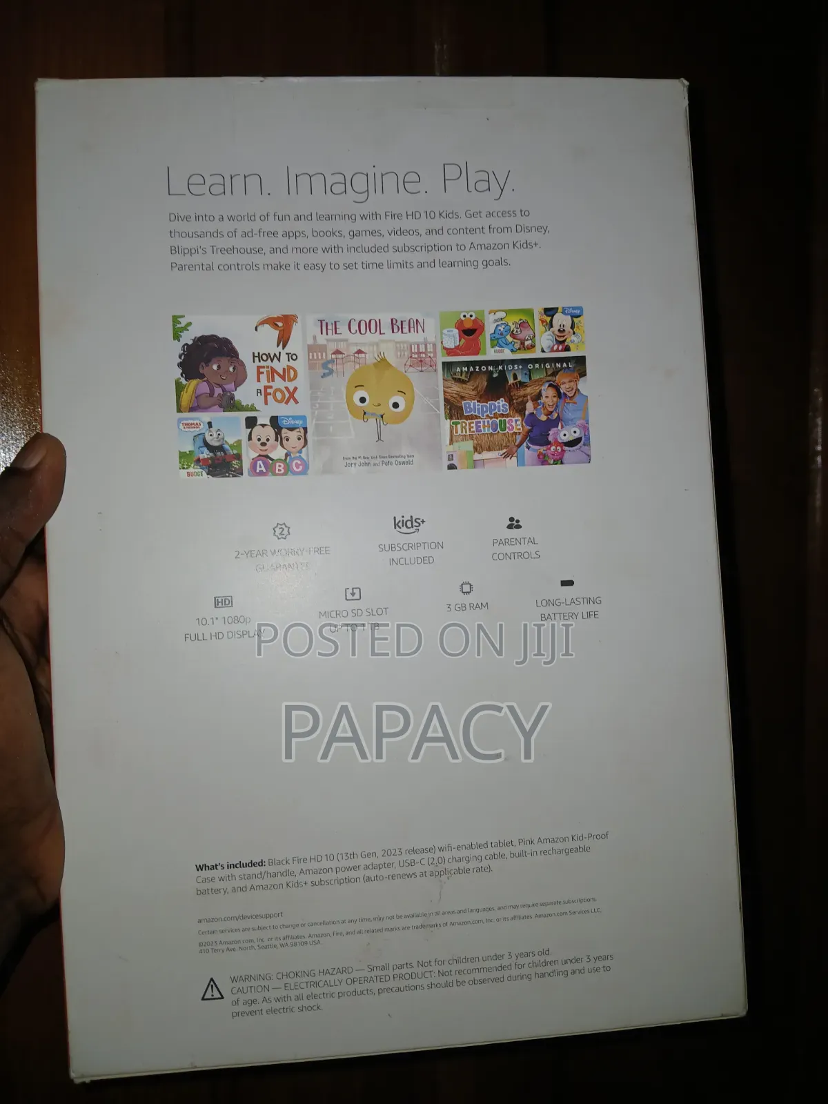 New Amazon Fire HD 10 Kids Edition 2021 32 GB Pink