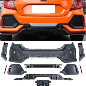 2018-2021 Honda Civic Hatchback Sport Back Bumper Spec