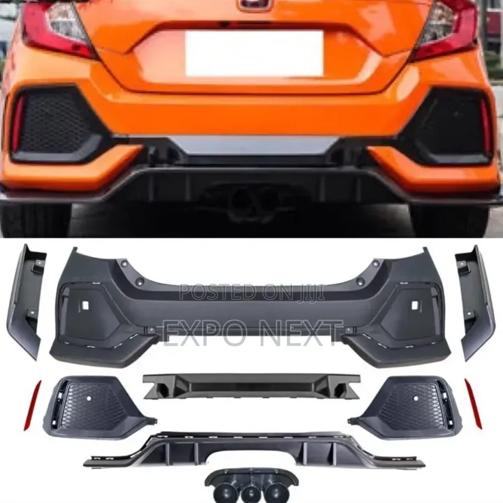 2018-2021 Honda Civic Hatchback Sport Back Bumper Spec