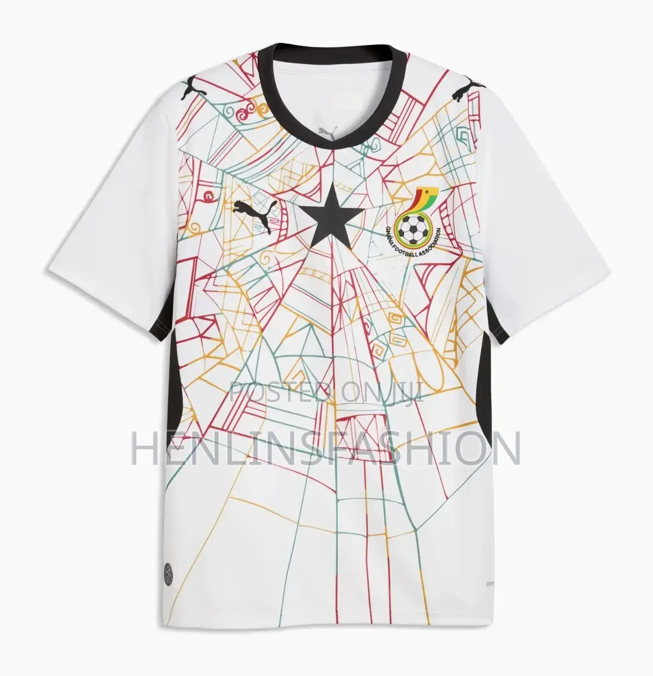 Ghana Jersey White