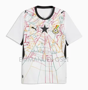 Ghana Jersey White