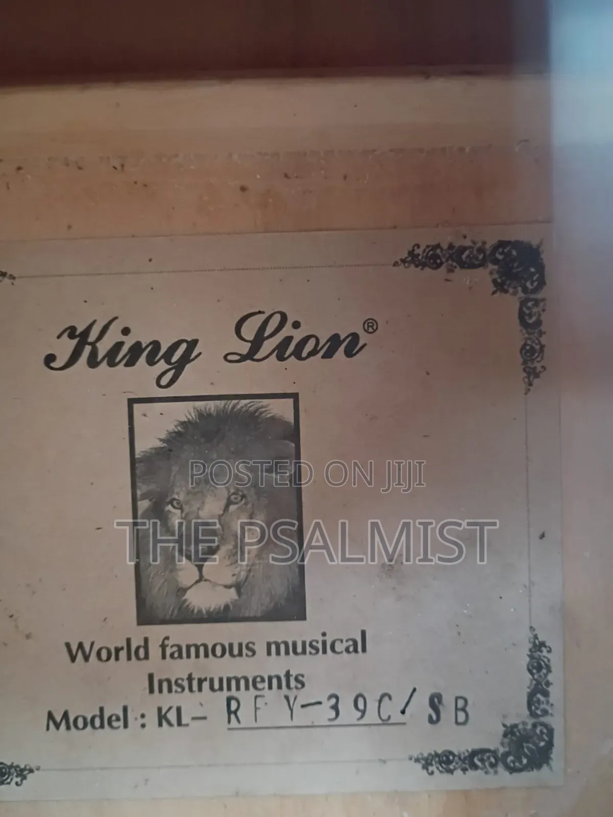 King Lion Kl-Rfy-39c Acoustic Guiar