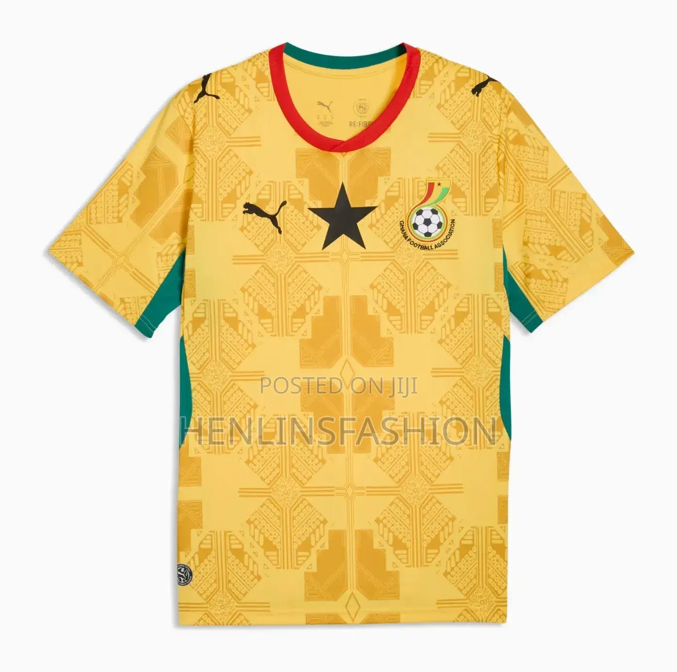 Ghana Yellow Jersey