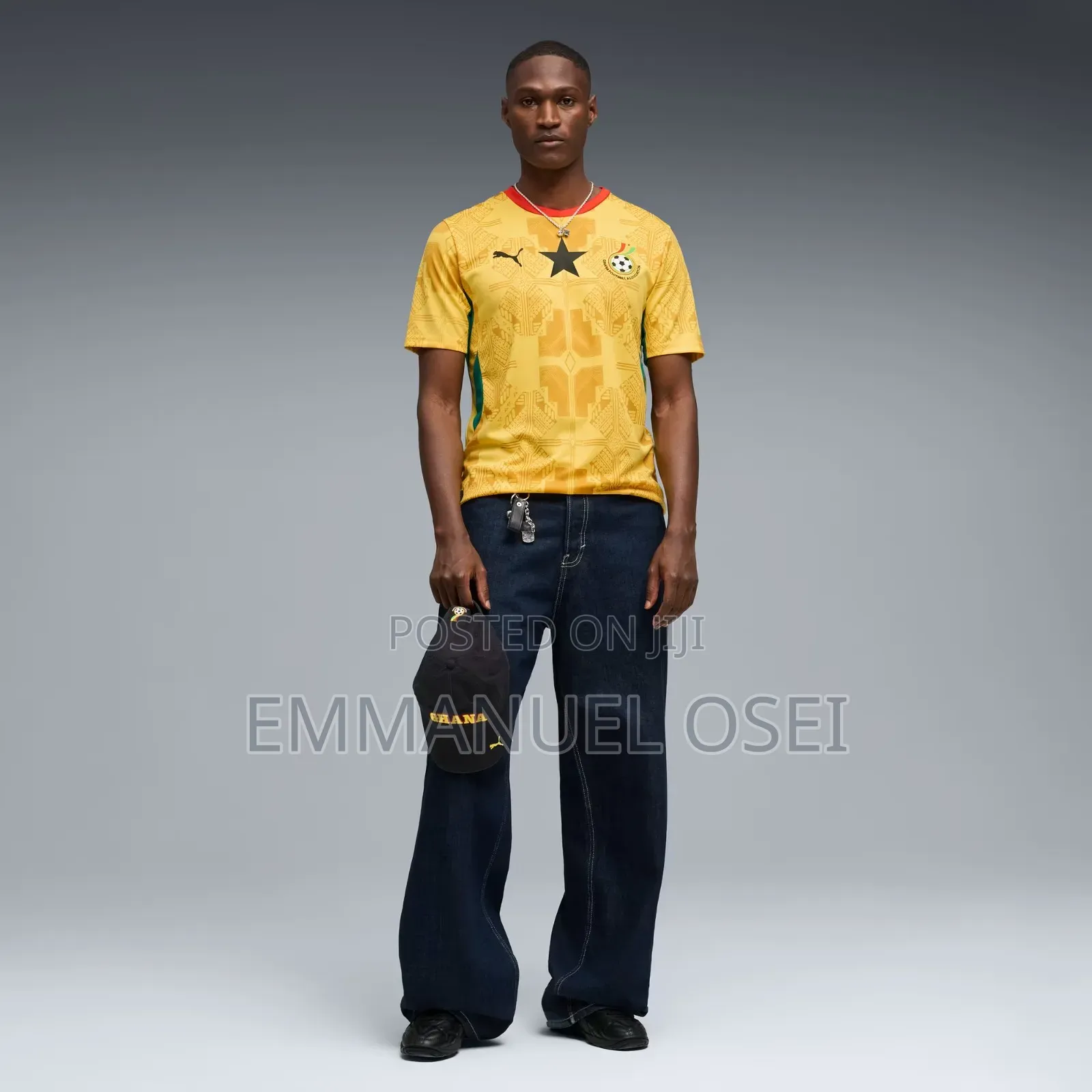 Ghana Yellow Jersey