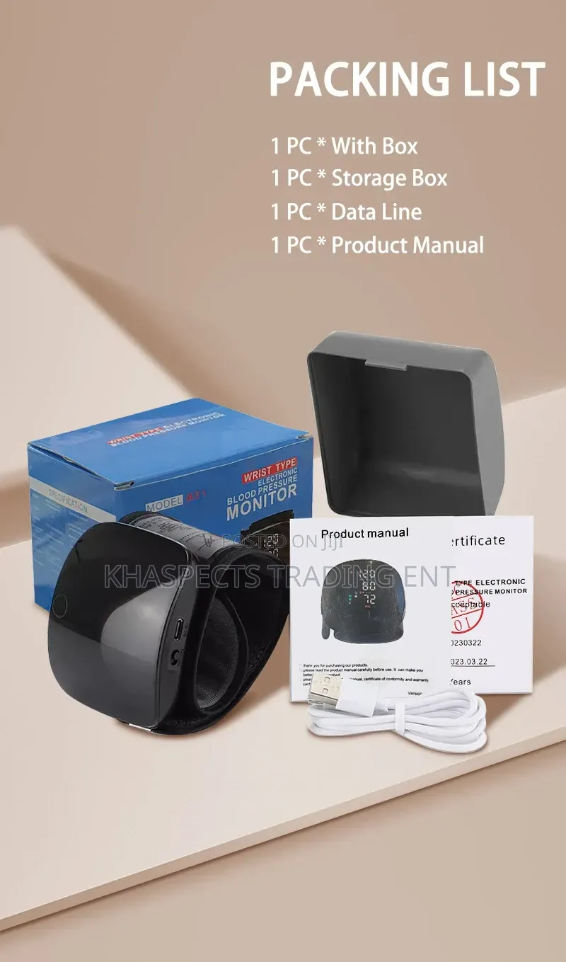 Wrist Electronic Sphygmomanometer