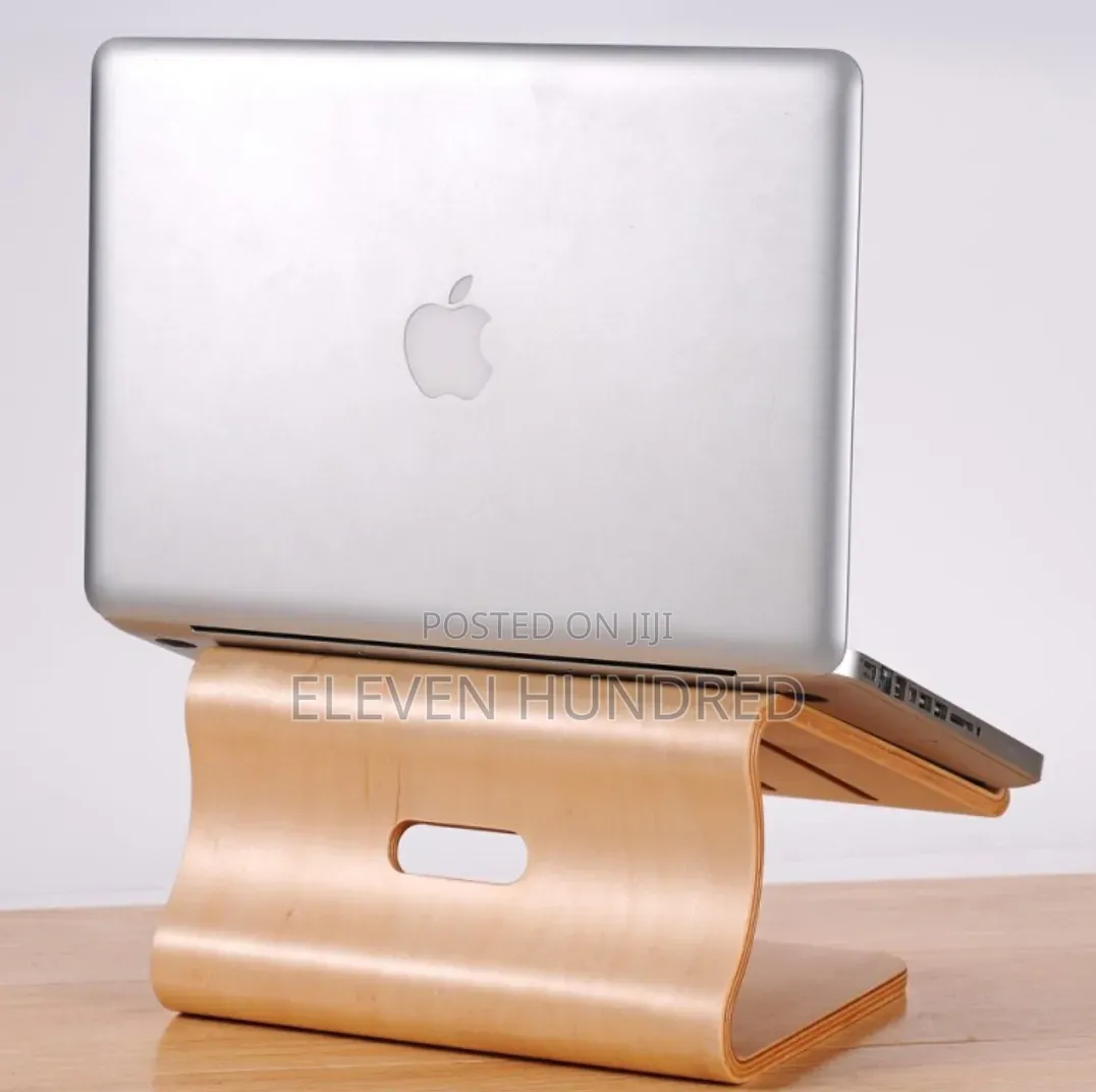 Wood Laptop Desktop Table Stand