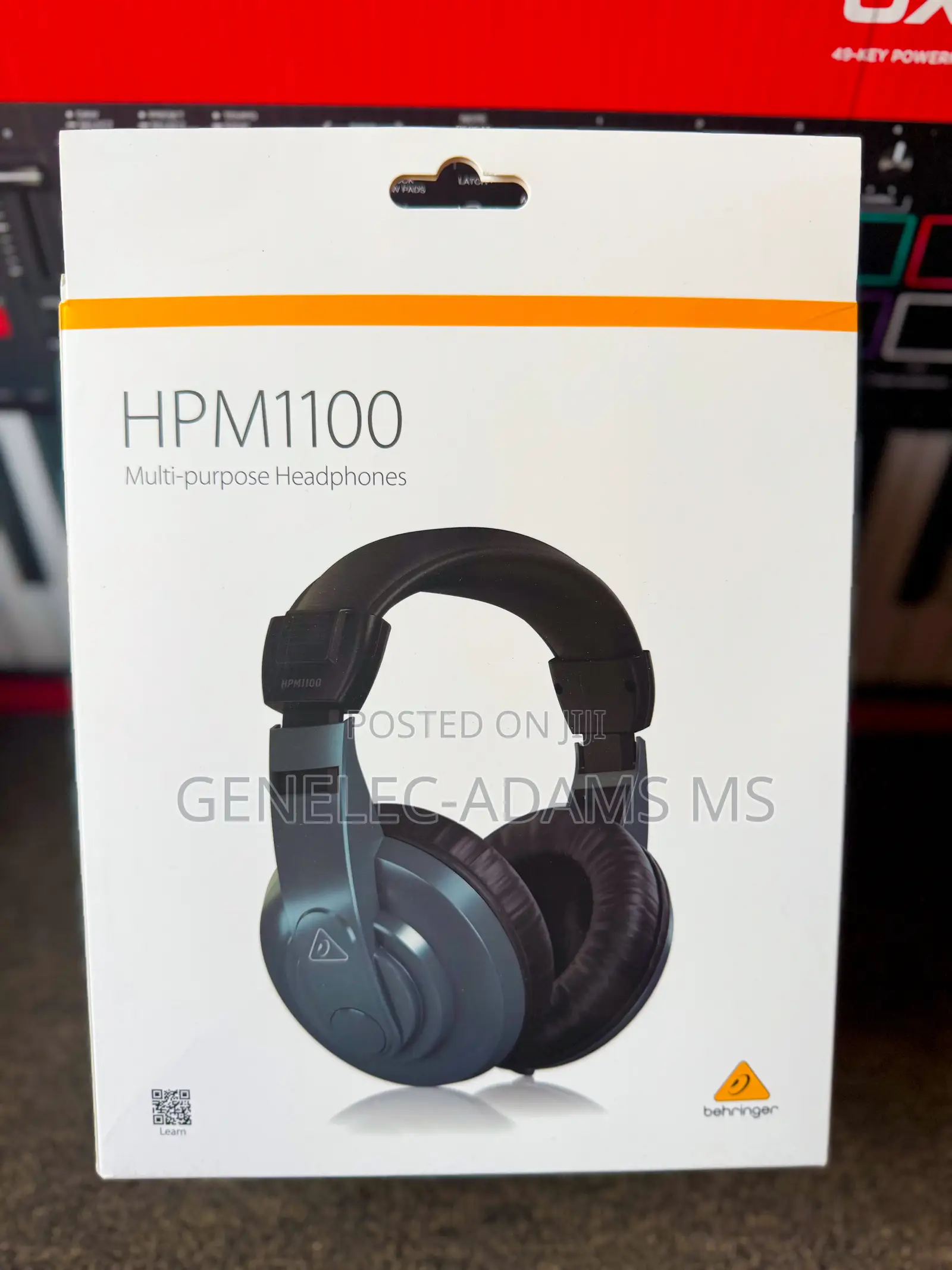 Original Behringer Hpm1100 Studio/Dj Headphone