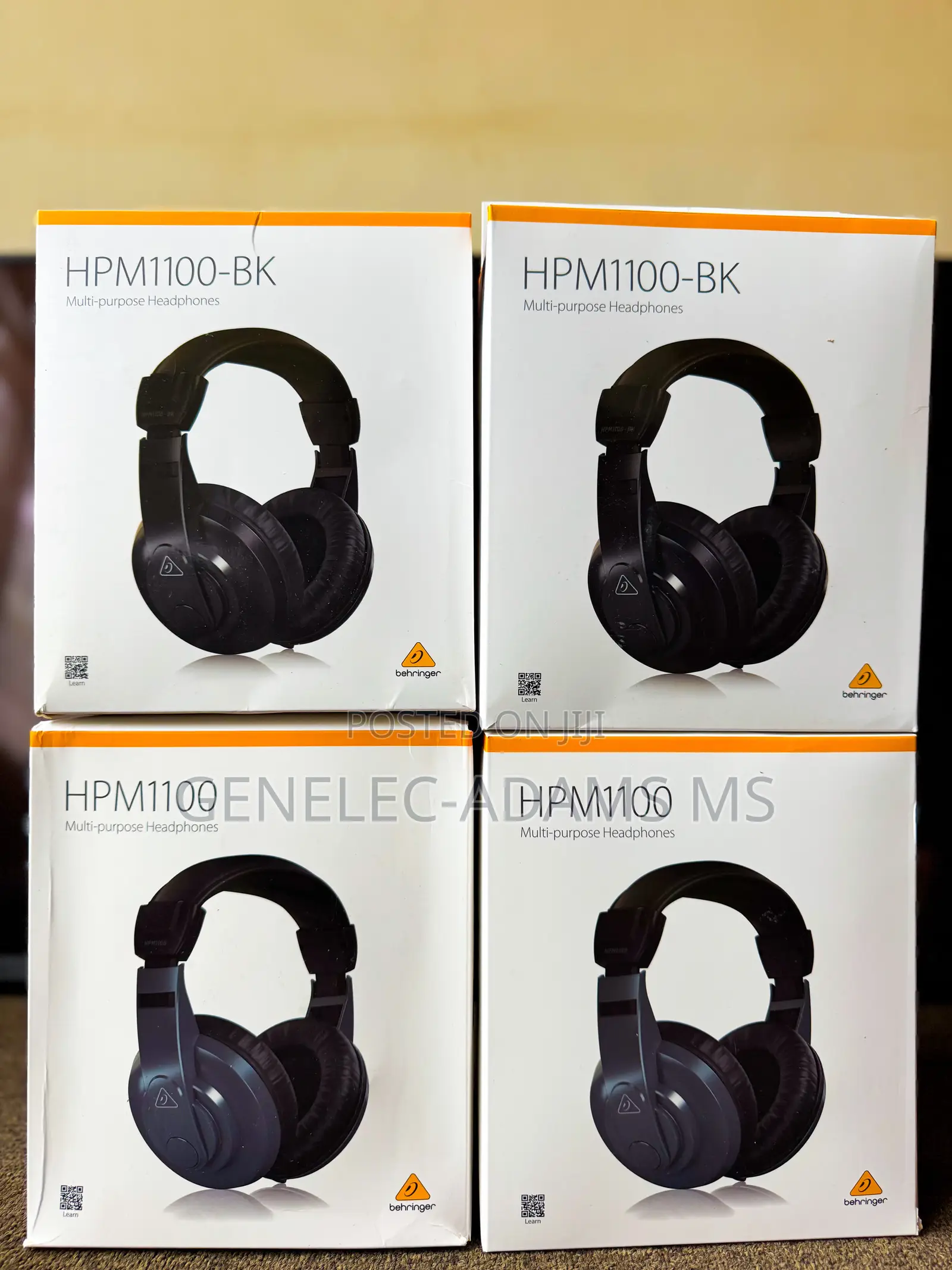 Original Behringer Hpm1100 Studio/Dj Headphone