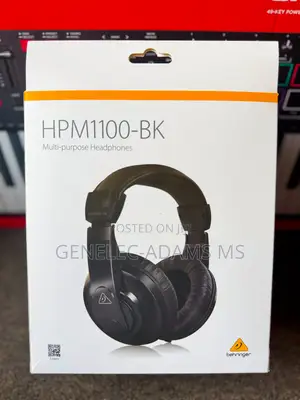 Original Behringer Hpm1100 Studio/Dj Headphone