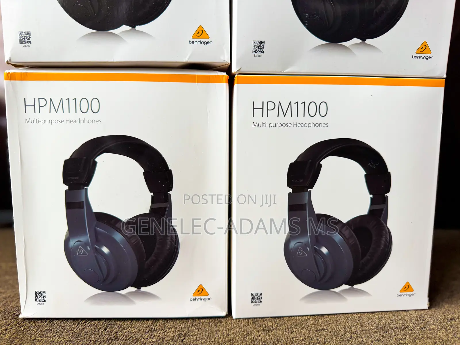 Original Behringer Hpm1100 Studio/Dj Headphone