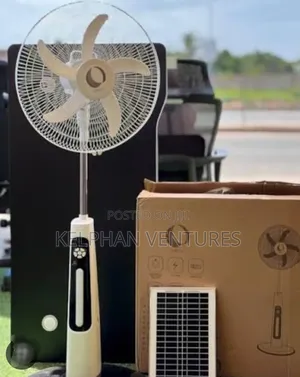Original Clinnete Rechargeable Solar Fan