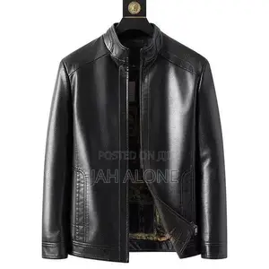 Windproof Leather Jacket 'T897954