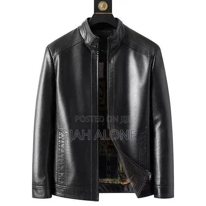Windproof Leather Jacket 'T897954