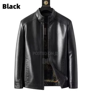 Windproof Leather Jacket 'T897954