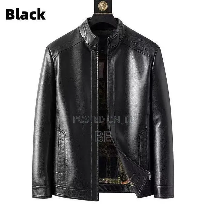 Windproof Leather Jacket 'T897954
