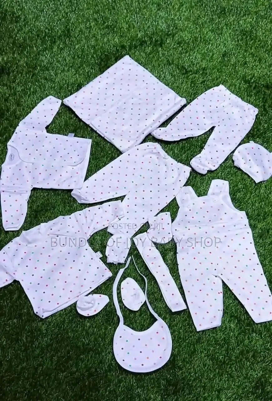 Baby Clothing Set - 8-piece Cotton Baby Welcome Set