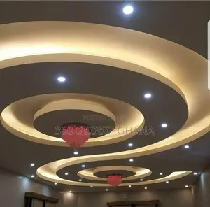 Affordable Modern Pop Ceiling Designs With Led Lighting Installation