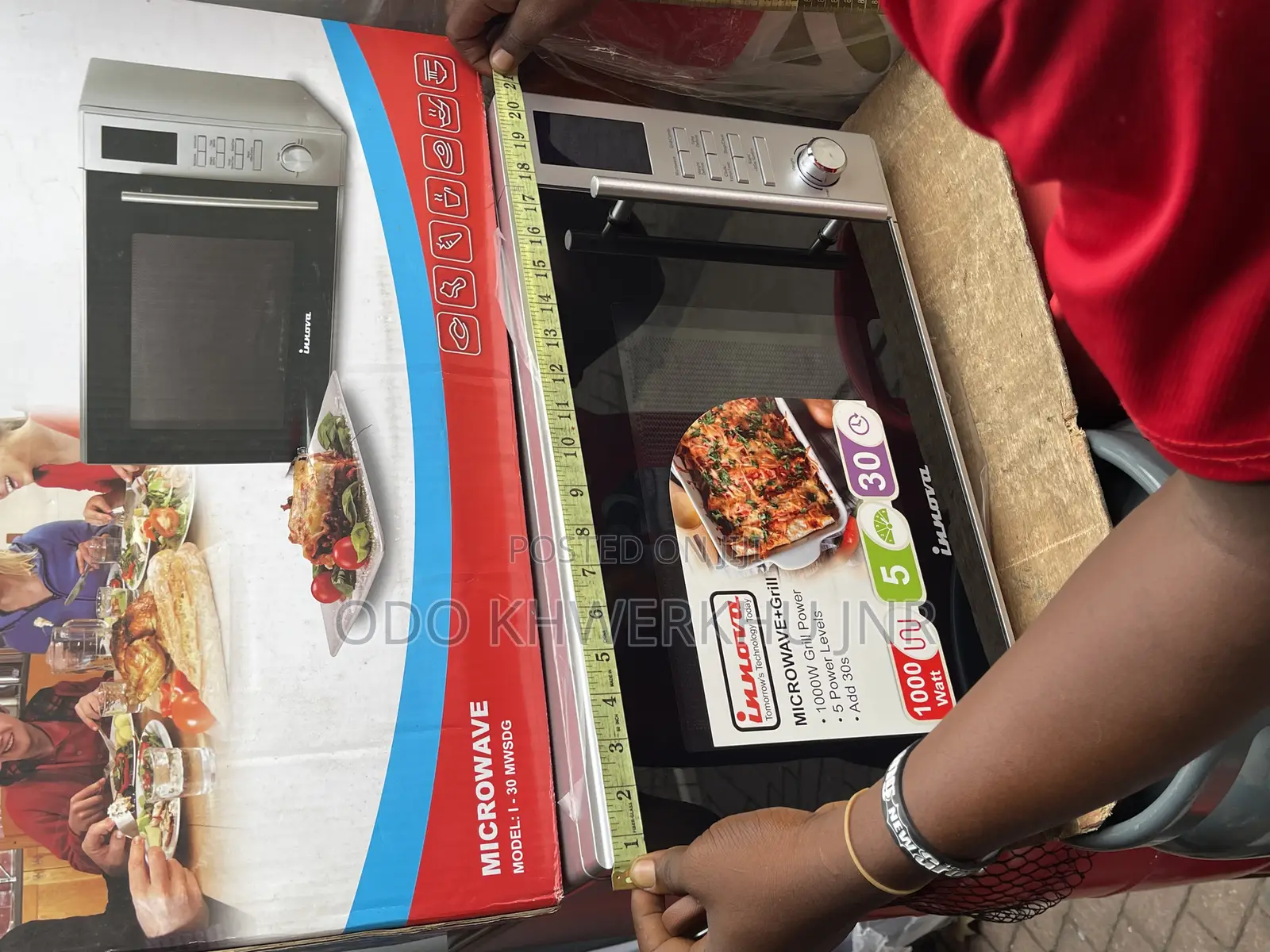Digital Microwave 30litres Capacity [Innova]