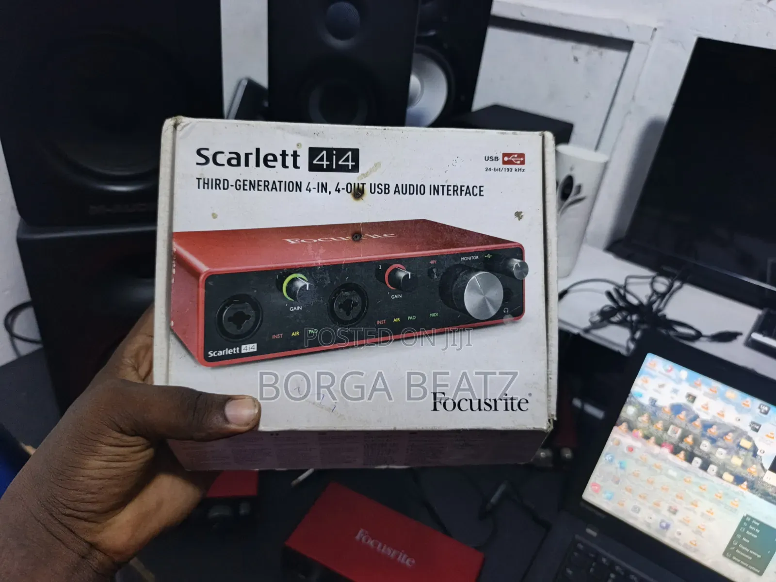 Original Focusrite 4i4 3rd Gen Studio Soundcard/ Audio Interface