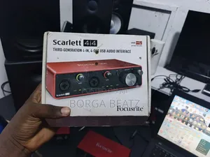 Original Focusrite 4i4 3rd Gen Studio Soundcard/ Audio Interface