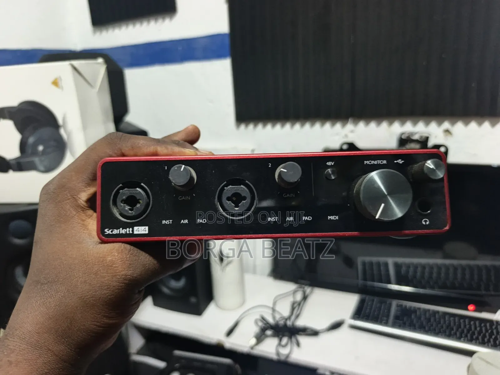 Original Focusrite 4i4 3rd Gen Studio Soundcard/ Audio Interface
