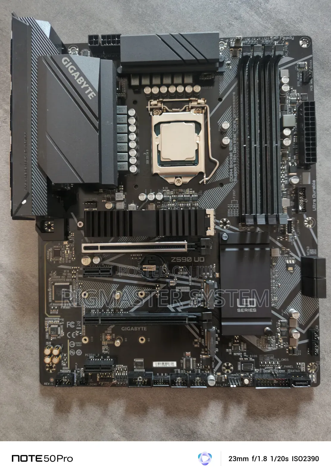 Gigabyte Z490 Ud Motherboard With 10500 I5 Processor