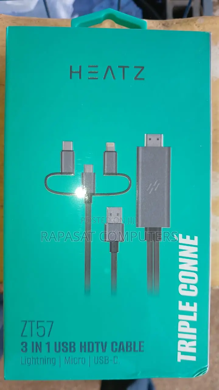 3 in 1 Usb HDTV Cable