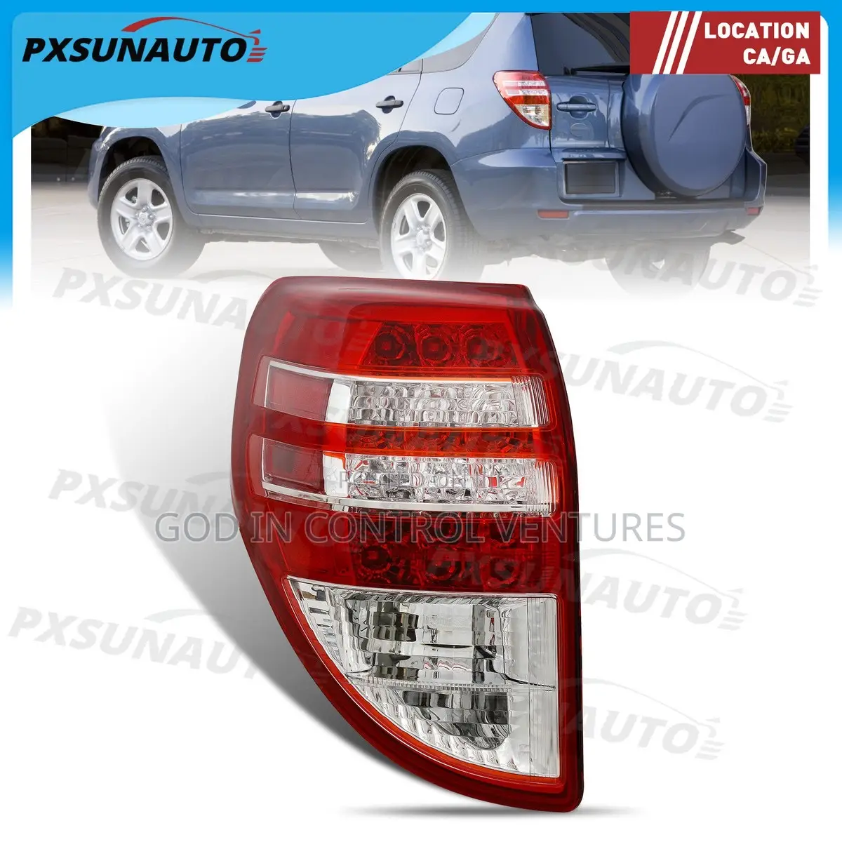Rav4 2010-2012 Tail Light Pair