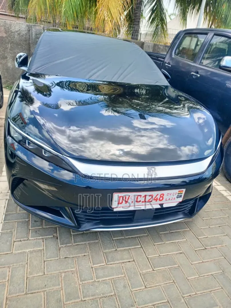 New BYD Han EV Performance AWD 2025 Blue