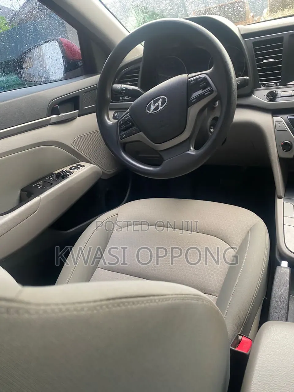 Hyundai Elantra 2017 Red