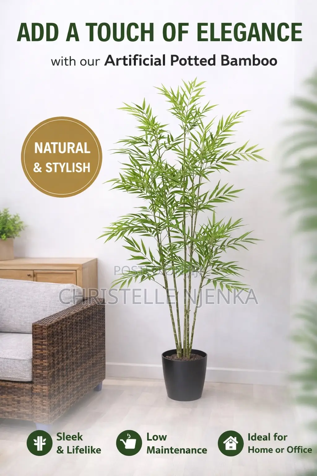 210cm Artificial Plant Decoration