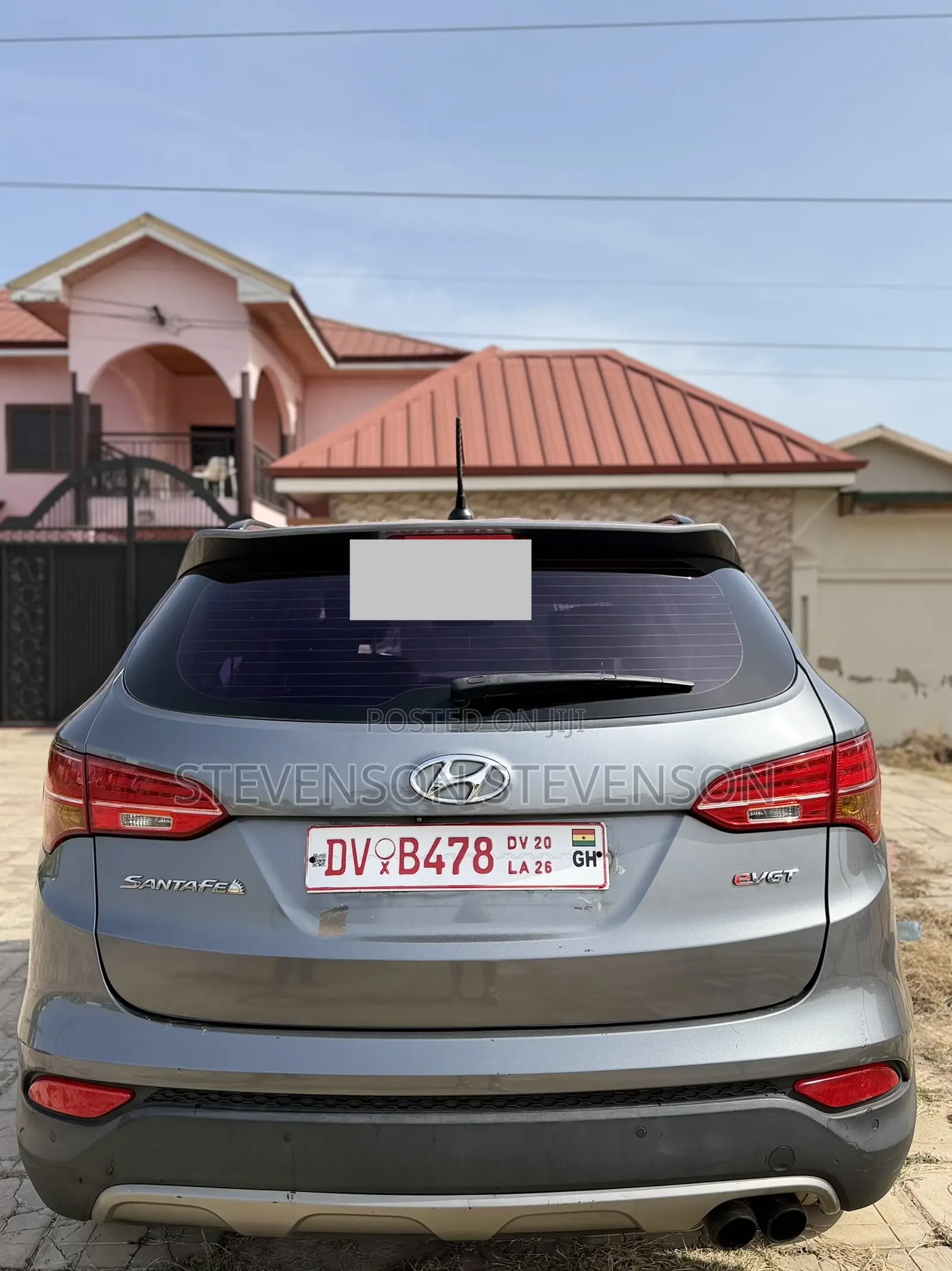 Hyundai Santa Fe SE AWD 2016 Gray