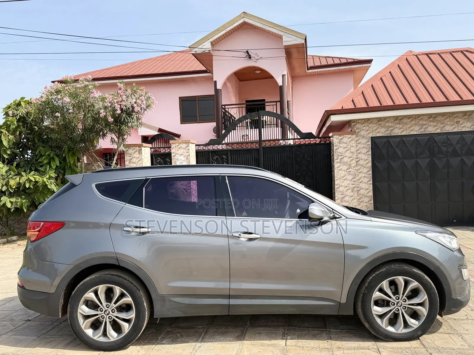 Hyundai Santa Fe SE AWD 2016 Gray