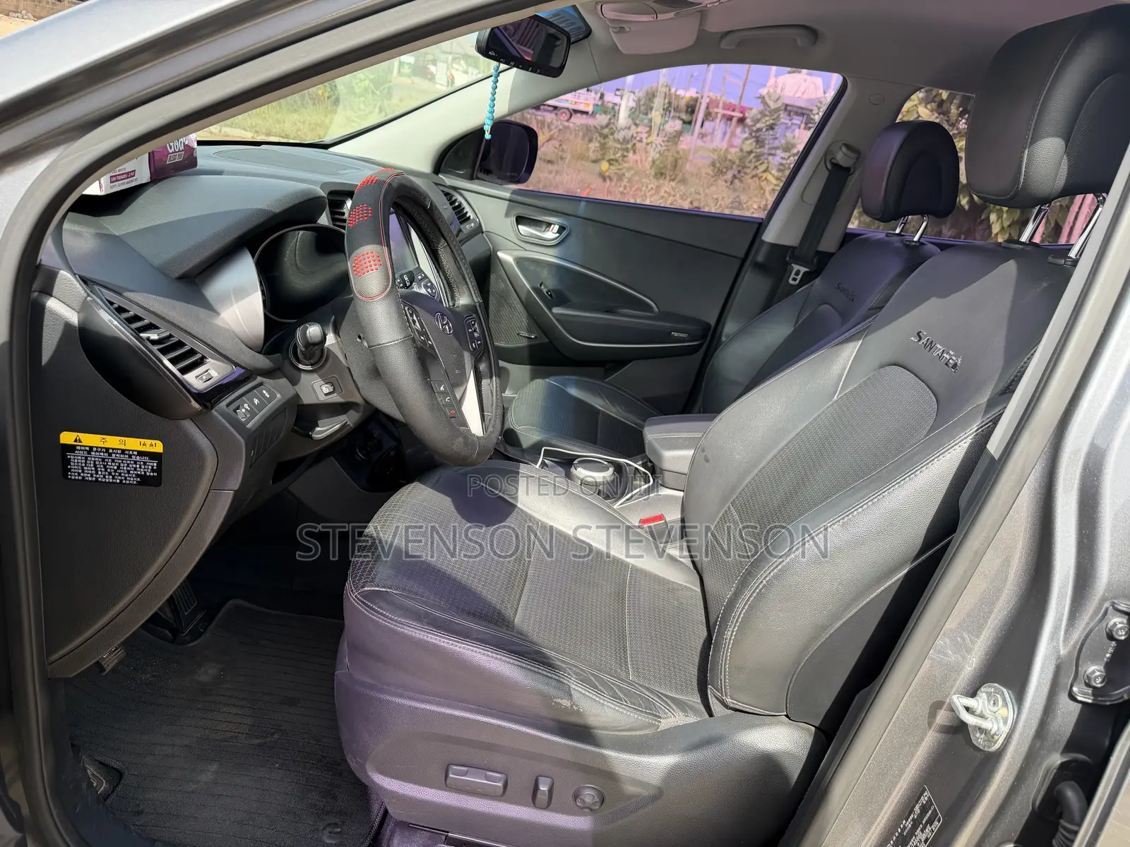Hyundai Santa Fe SE AWD 2016 Gray