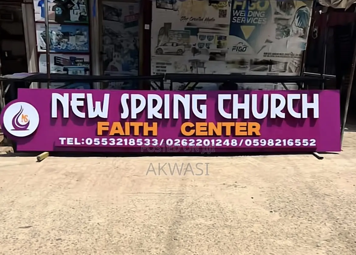 Outside 3d Signage