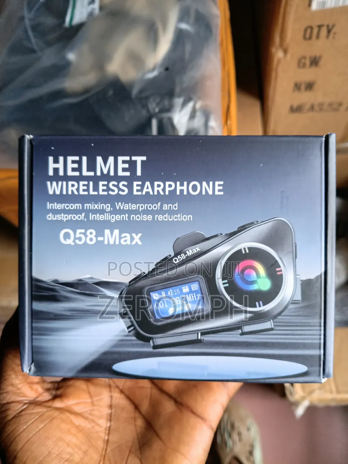 Q58 Max Helmet Earphone Intercom