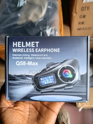 Q58 Max Helmet Earphone Intercom