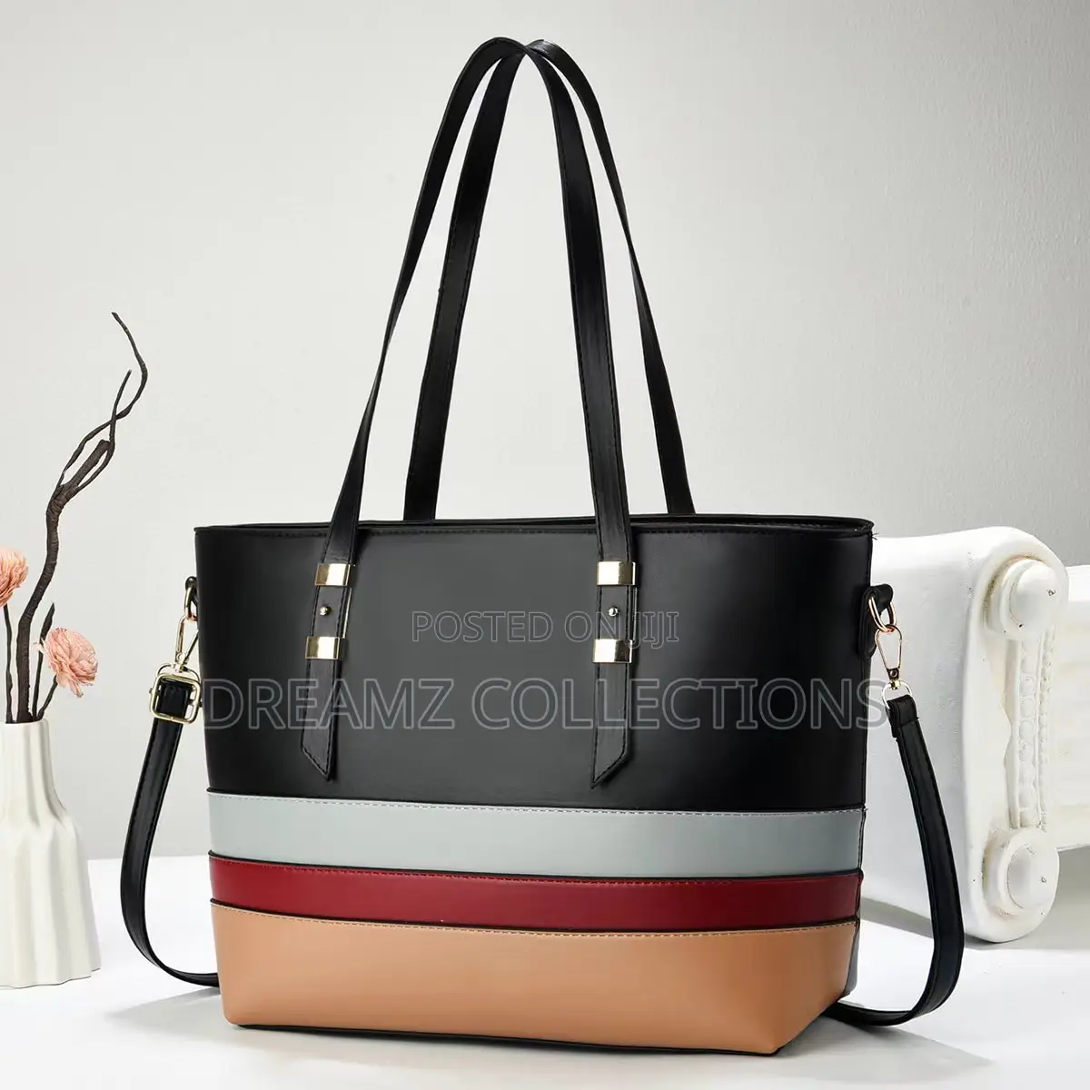 Panel Block Handbag