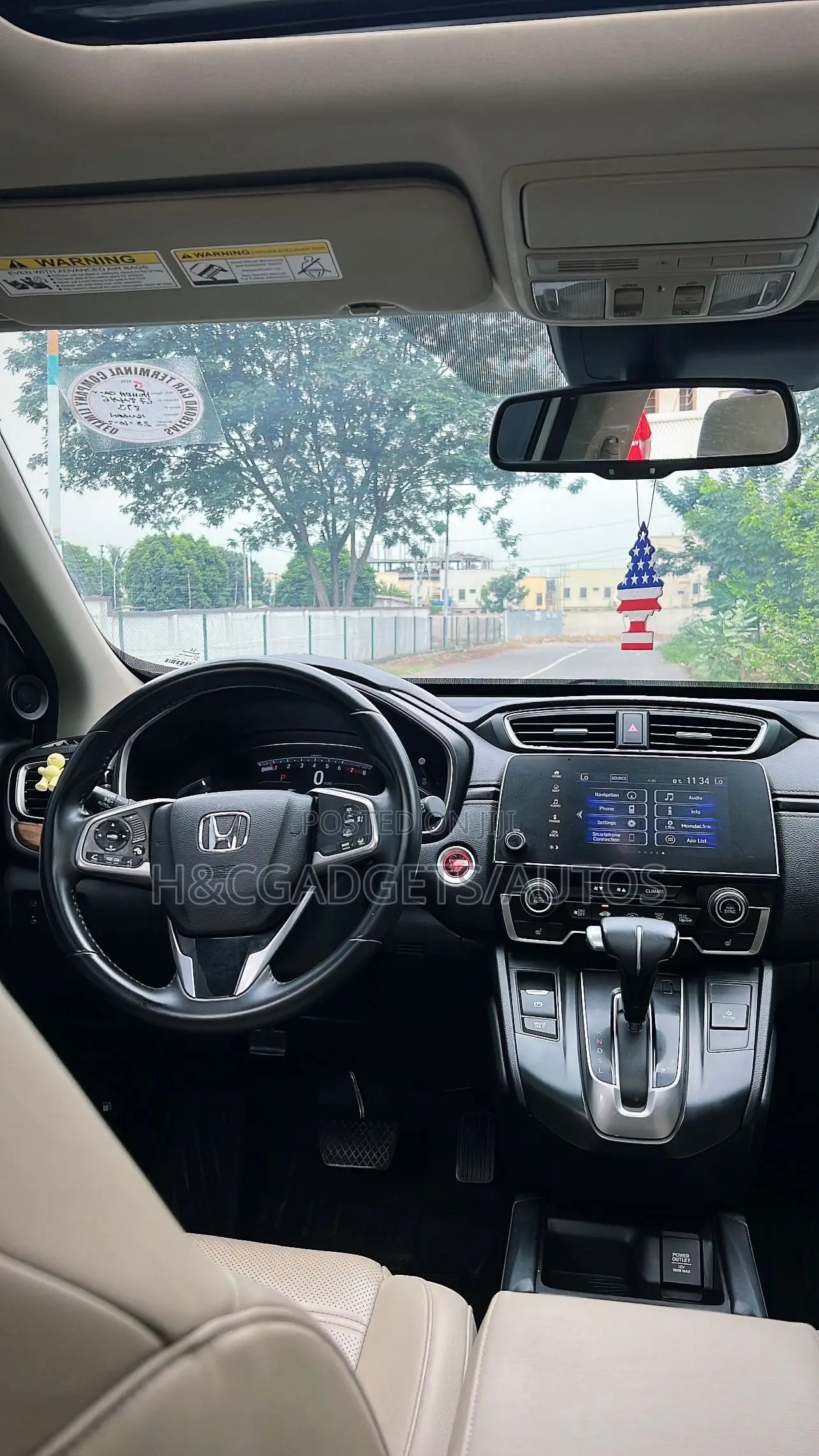 Honda CR-V EX-L AWD 2018 White