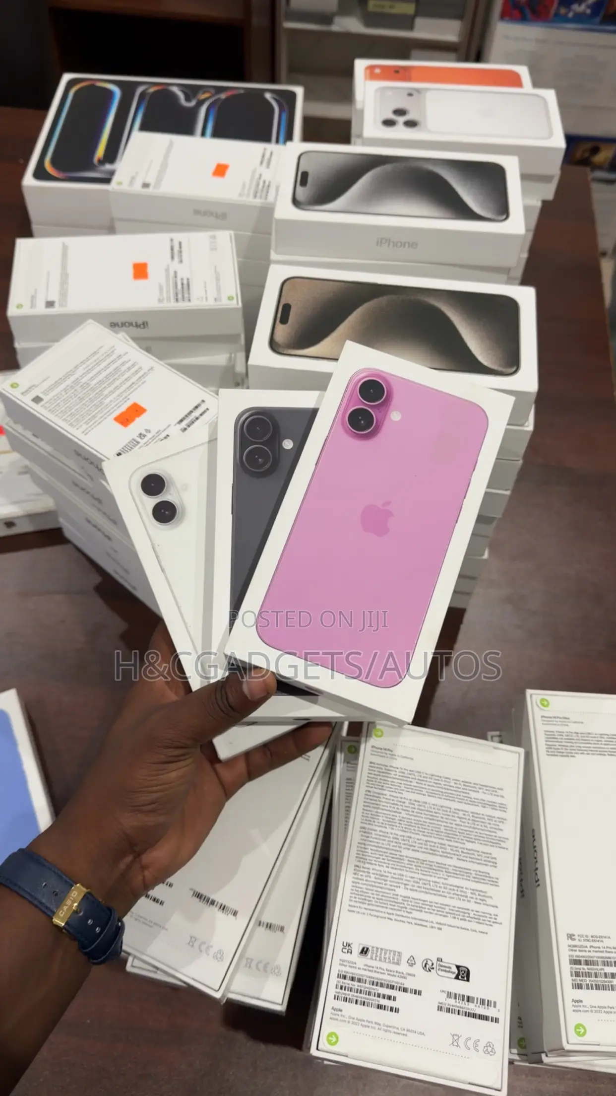 New Apple iPhone 16 Plus 128 GB Pink