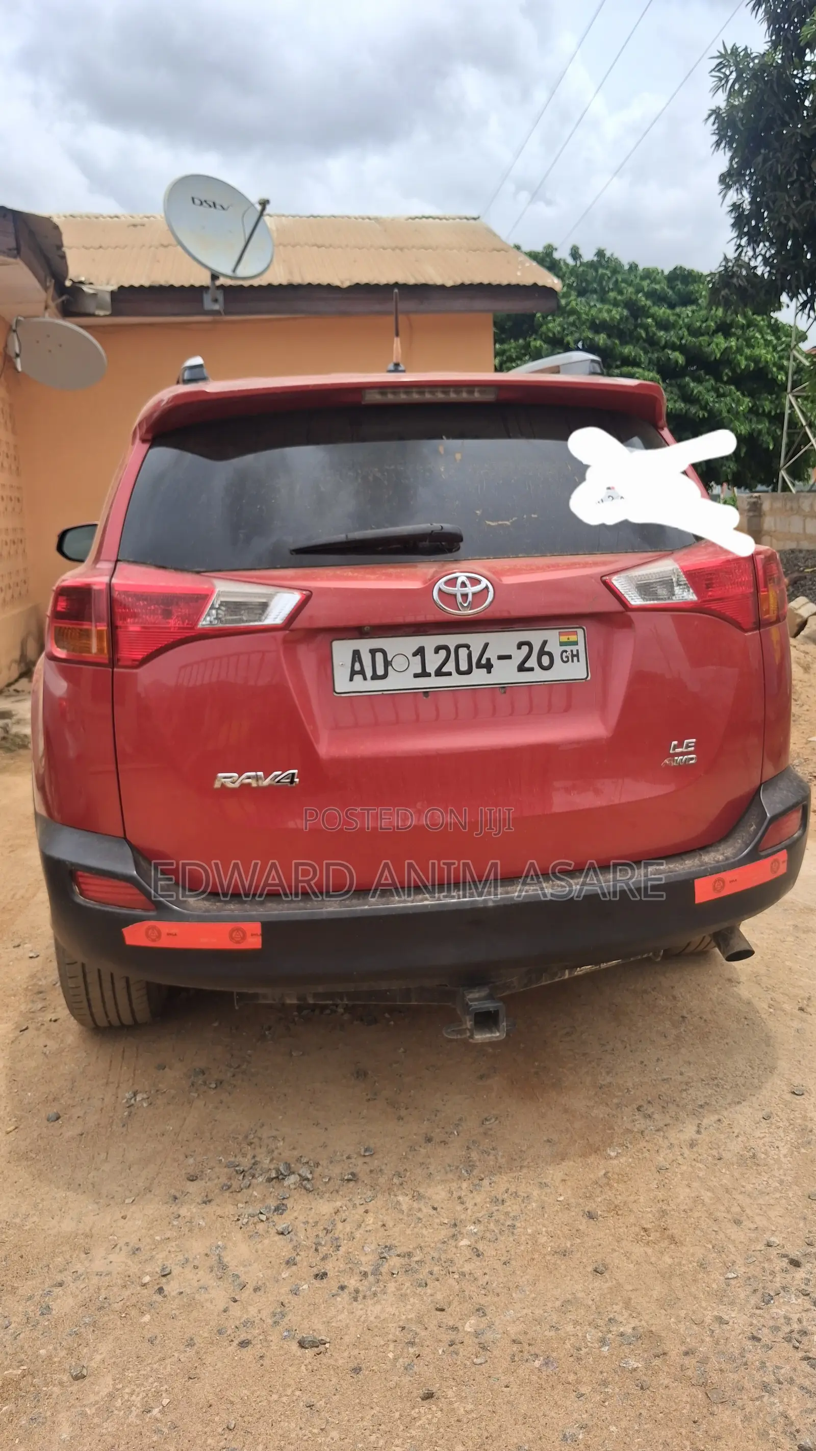 Toyota RAV4 LE 4dr SUV AWD (2.5L 4cyl 6A) 2015 Red