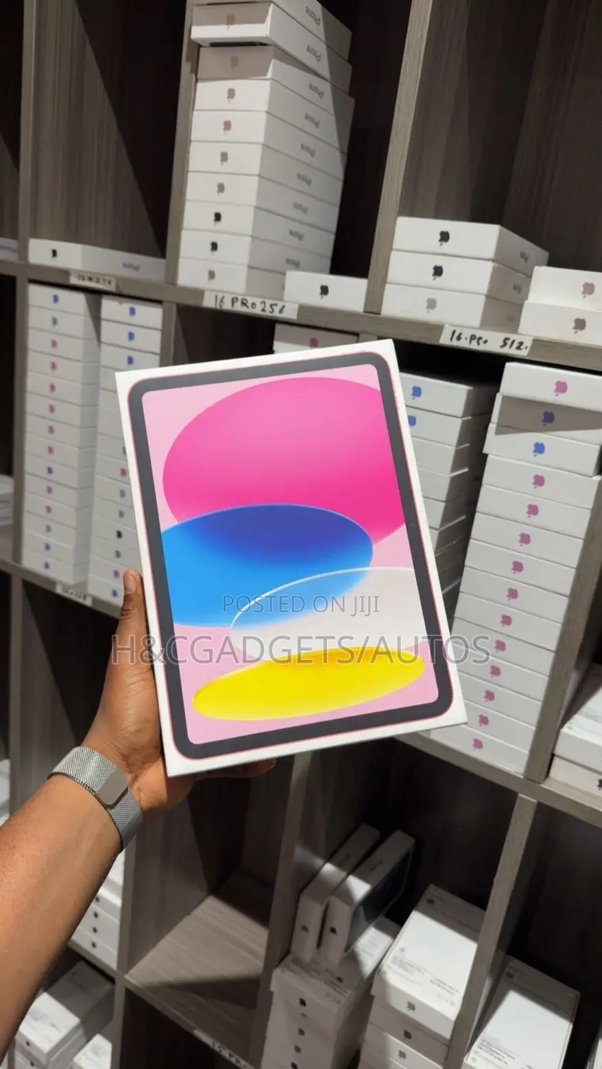 New Apple iPad (2022) 128 GB Pink