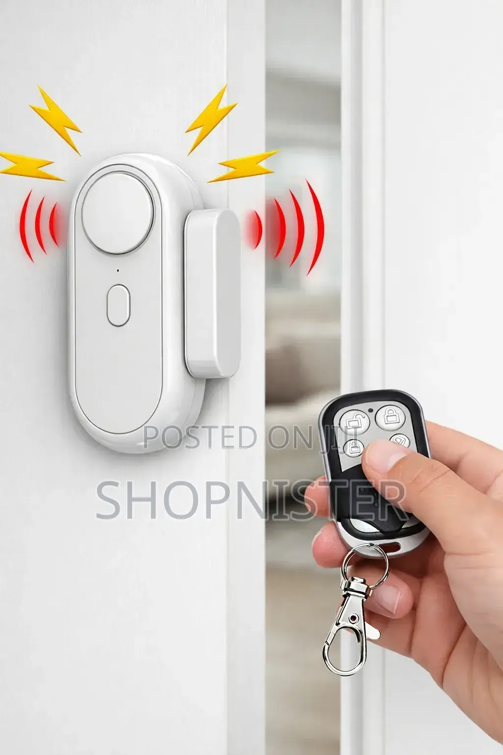 Wireless Door Window Alarm Sensor With Remote