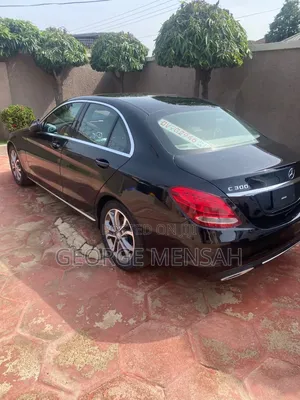 Mercedes-Benz C300 Sport Sedan RWD (2.0L 4cyl 7A) 2017 Black