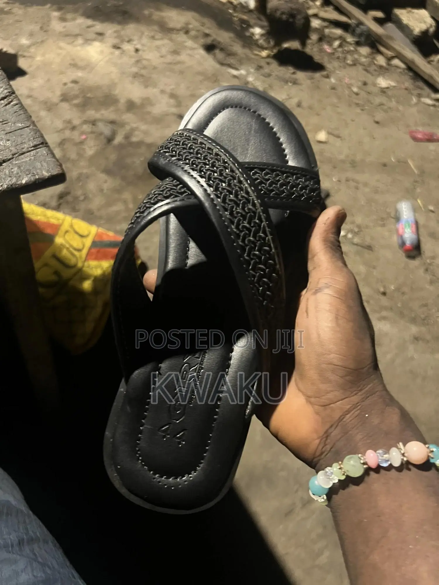 Ghana Made Slippers And Ahenemma