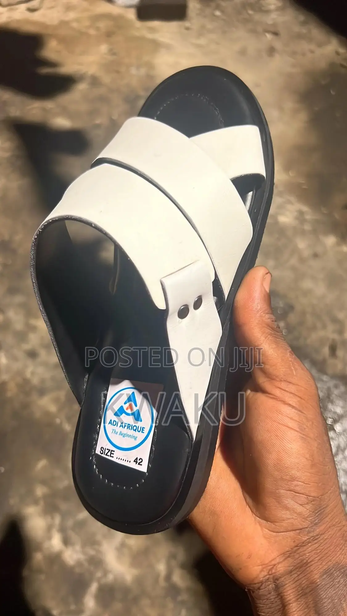 Ghana Made Slippers And Ahenemma