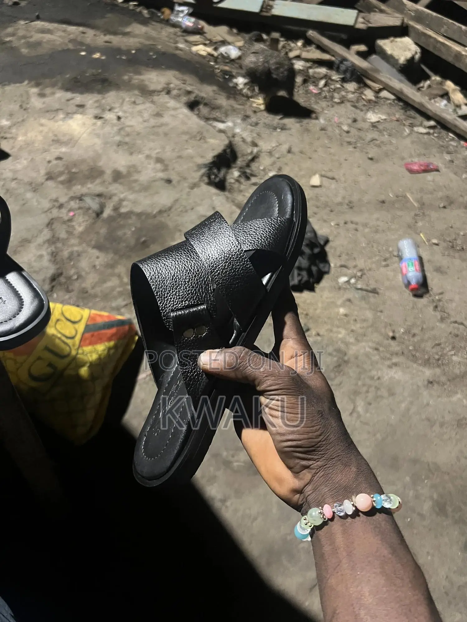 Ghana Made Slippers And Ahenemma