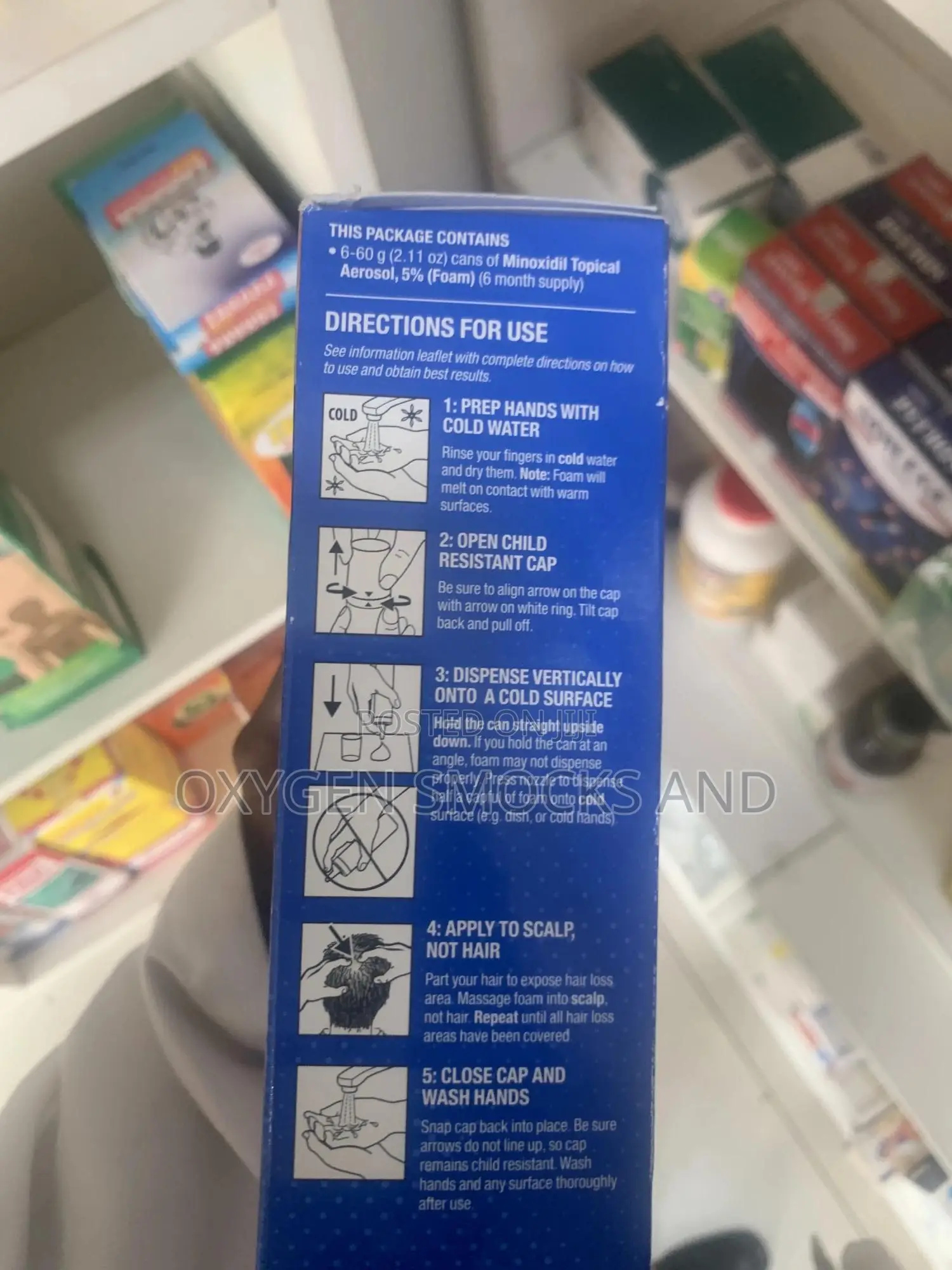 Minoxidil Foam X Buscopan