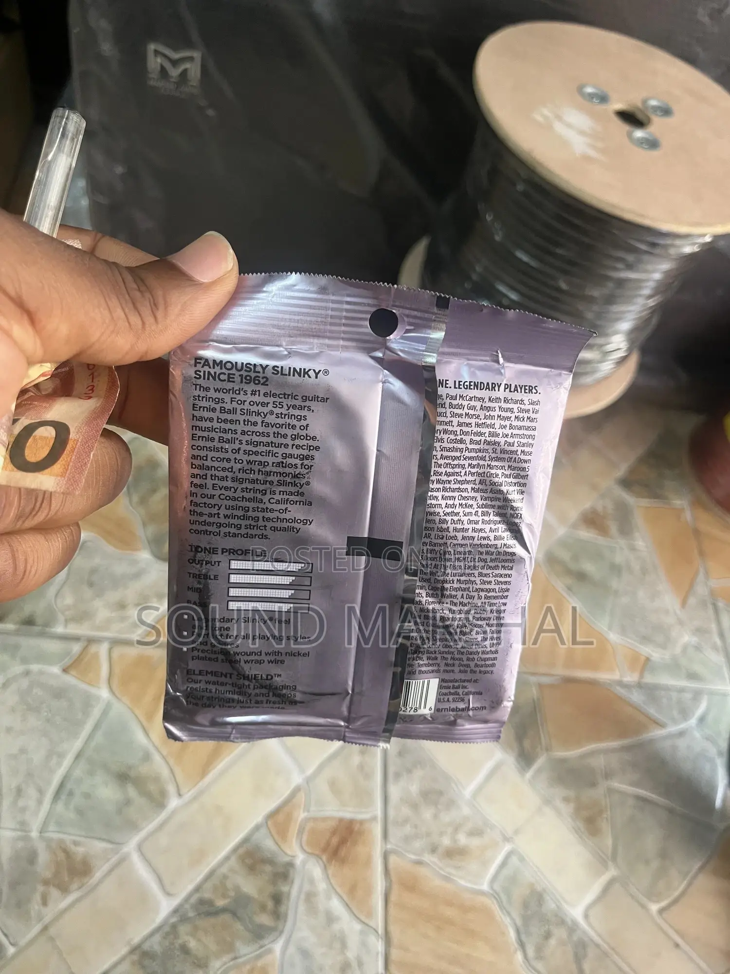 Slinky Lead Guitar String