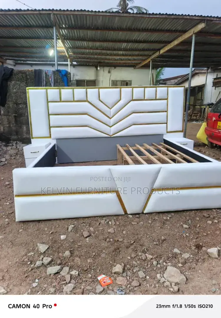 Super King Size Bed Frame With Side Drawers